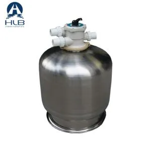 Felülre szerelhető rozsdamentes acél homokszűrő