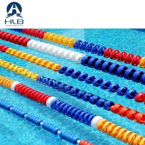 Kék és Piros Pool Lane Kötelek