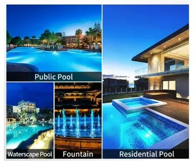 Úszómedence fényei